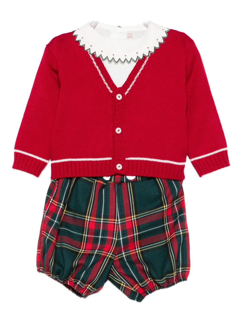 Комплект из шортов в клетку La Stupenderia, белый
Комплект из шортов в клетку La Stupenderia, белый