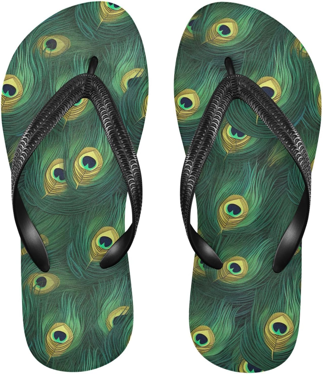SPRIPORT Женские и мужские шлепанцы-слипоны с зелеными перьями павлина, удобные повседневные сандалии с мягкой стелькой и нескользящей резиновой подошвой для улицы, пляжа и летних прогулок
SPRIPORT Женские и мужские шлепанцы-слипоны с зелеными перьями павлина, удобные повседневные сандалии с мягкой стелькой и нескользящей резиновой подошвой для улицы, пляжа и летних прогулок