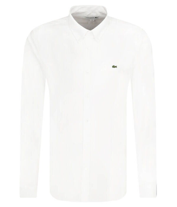 Рубашка мужская Lacoste хлопковая классическая, белый
Рубашка мужская Lacoste хлопковая классическая, белый