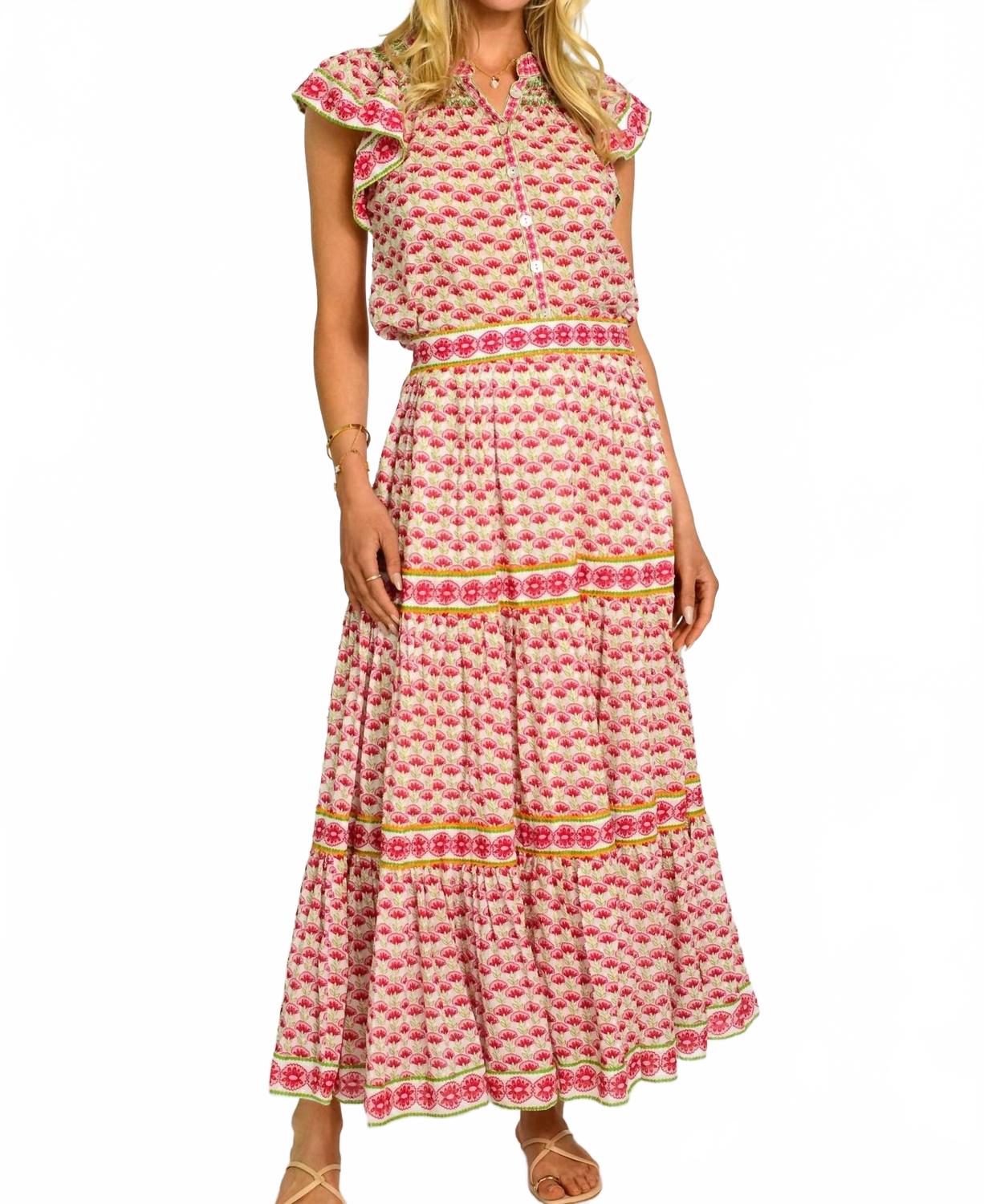 Юбка Mae с цветочным принтом Elizabeth James The Label, Fan Flower
Юбка Mae с цветочным принтом Elizabeth James The Label, Fan Flower