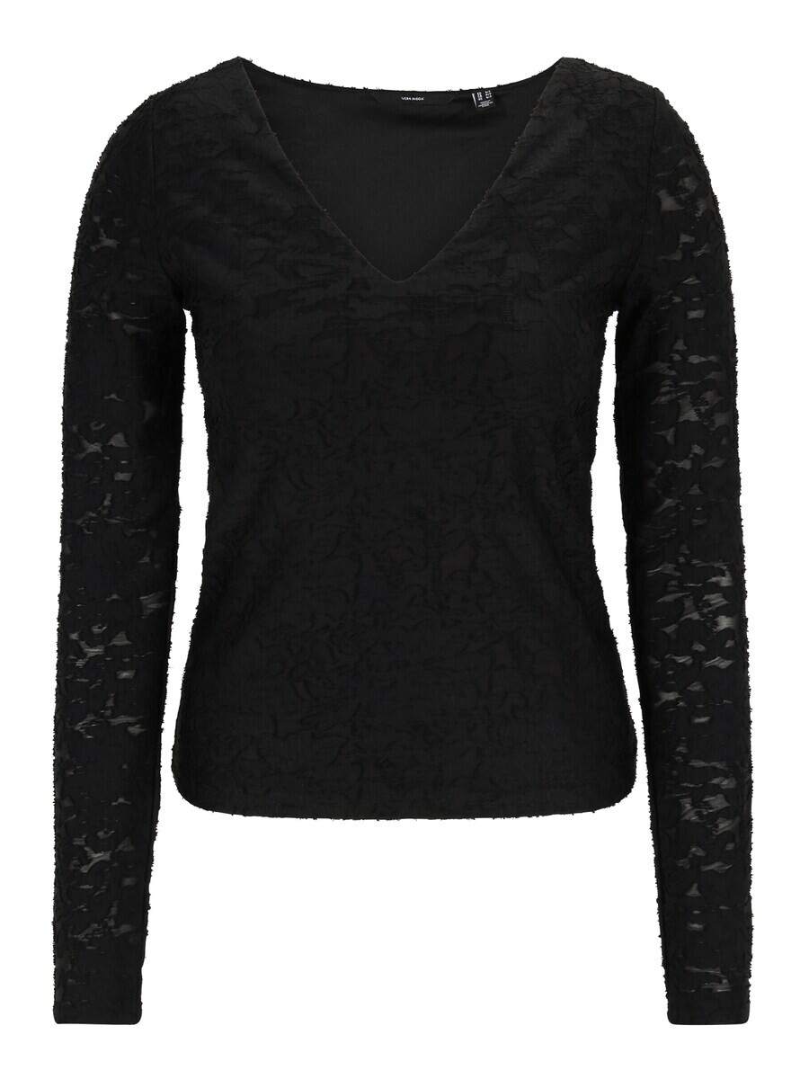 Лонгслив Vero Moda RIVA, черный 
Лонгслив Vero Moda RIVA, черный