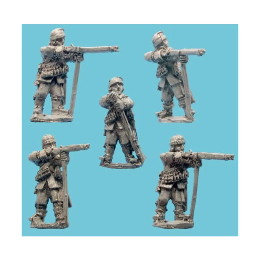 Мушкетеры - Стрельба с кепками Монмута, Historical Miniatures - English Civil War (15mm)
Мушкетеры - Стрельба с кепками Монмута, Historical Miniatures - English Civil War (15mm)
