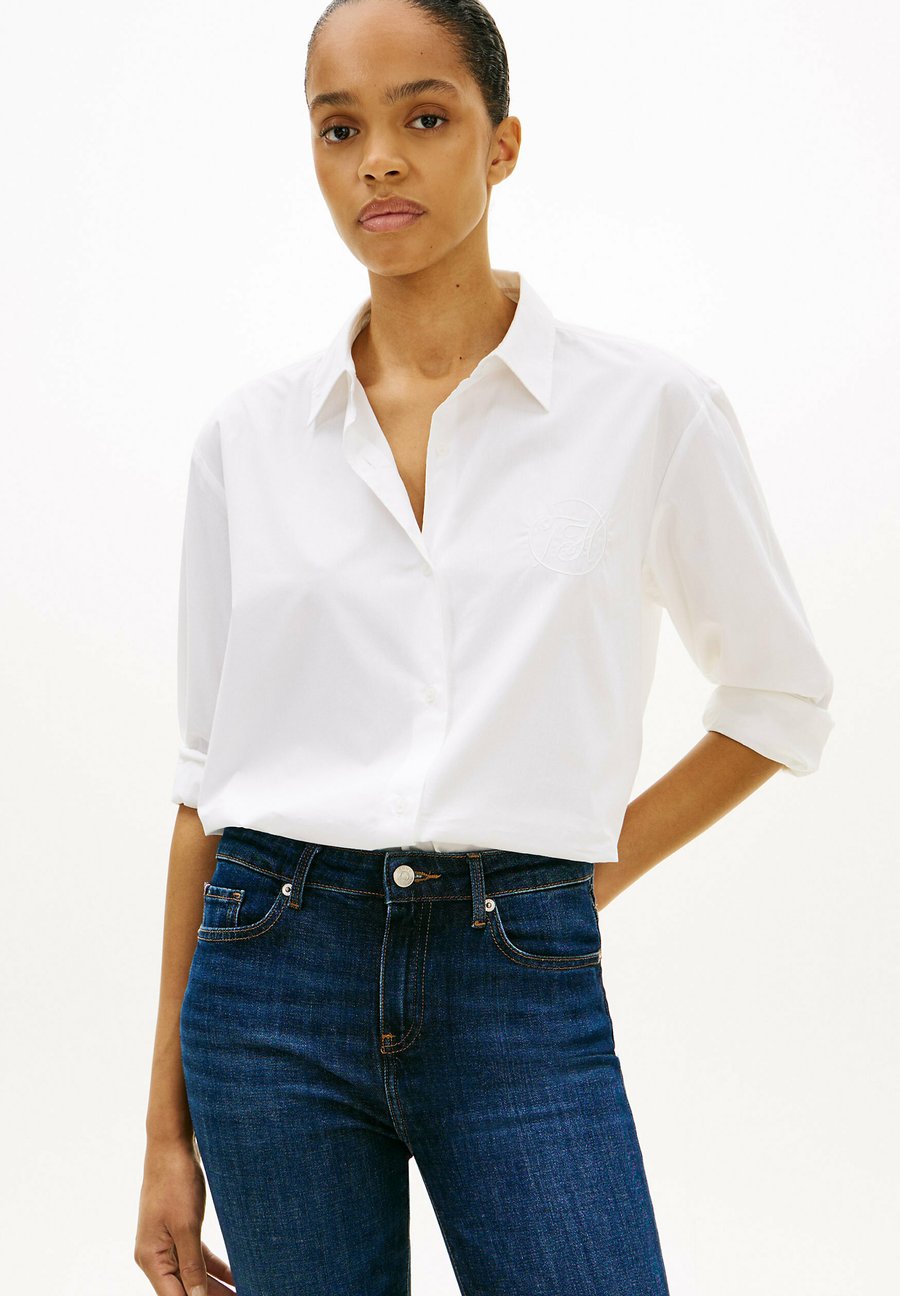 Блуза Tommy Hilfiger Button-down blouse, Optic White/White
Блуза Tommy Hilfiger Button-down blouse, Optic White/White
