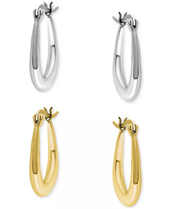 Полированные овальные серьги-кольца небольшого размера, эксклюзивно в Macy's Giani Bernini, gold
Полированные овальные серьги-кольца небольшого размера, эксклюзивно в Macy's Giani Bernini, gold