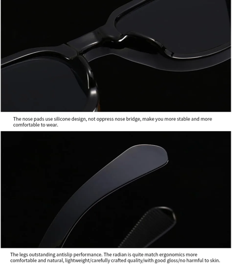 Мужские солнцезащитные очки в стиле ретро с заклепками, солнцезащитные очки UV400, модные женские солнцезащитные очки зеленого цвета SZVVBKK, Green Light Tea
Мужские солнцезащитные очки в стиле ретро с заклепками, солнцезащитные очки UV400, модные женские солнцезащитные очки зеленого цвета SZVVBKK, Green Light Tea