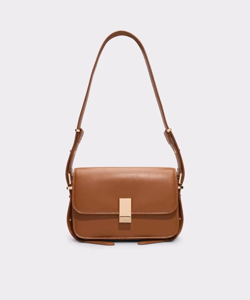 Сумка через плечо с магнитной застежкой Aldo, коричневый
Сумка через плечо с магнитной застежкой Aldo, коричневый