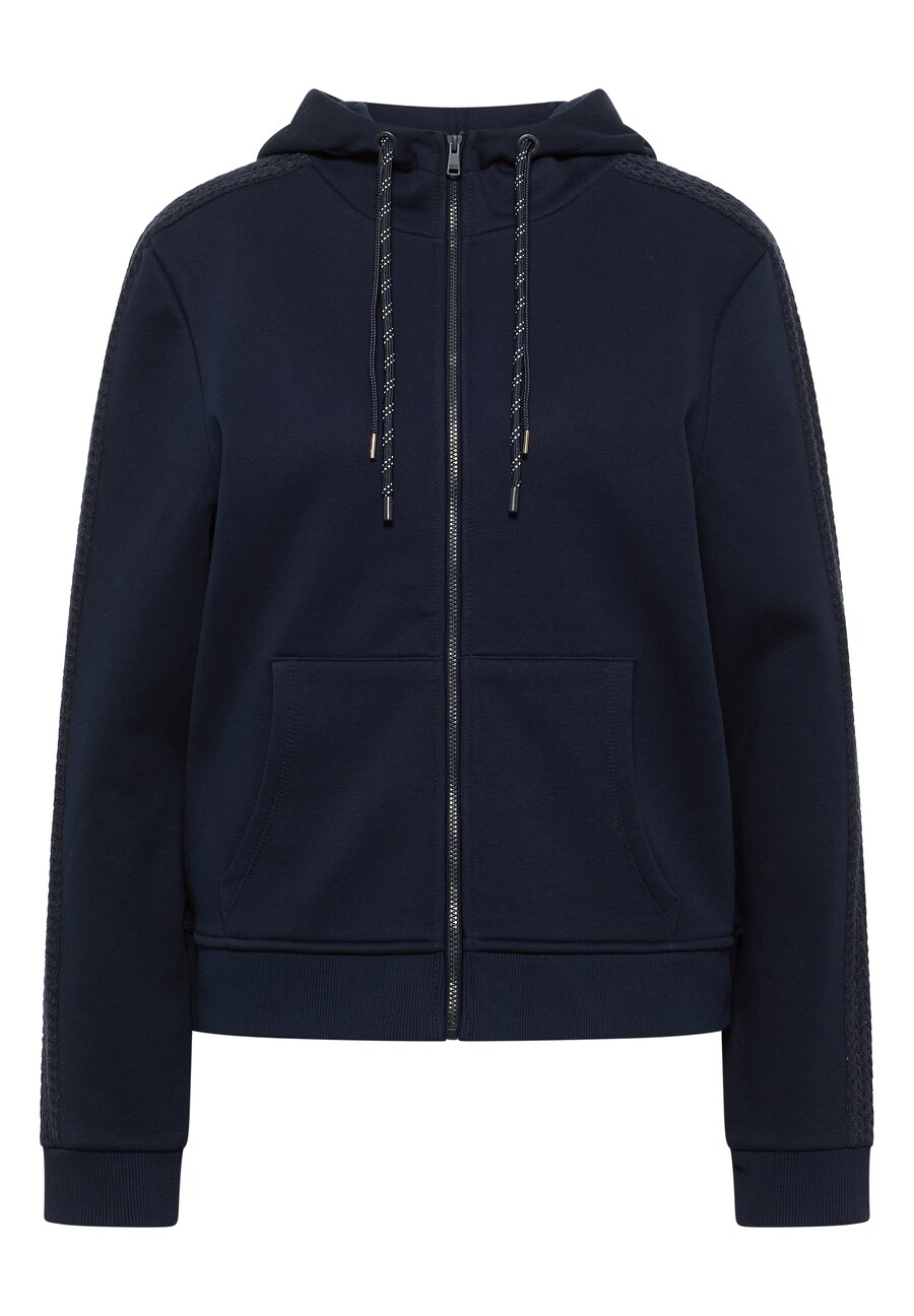 Толстовка с капюшоном на молнии CECIL, темно-синий
Толстовка с капюшоном на молнии CECIL, темно-синий