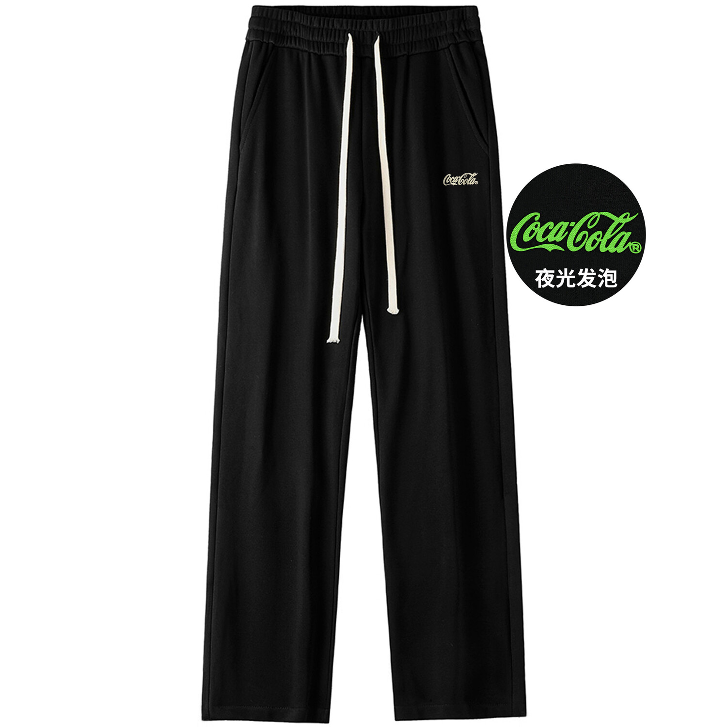 Трикотажные спортивные штаны унисекс Coca-Cola, черный
Трикотажные спортивные штаны унисекс Coca-Cola, черный