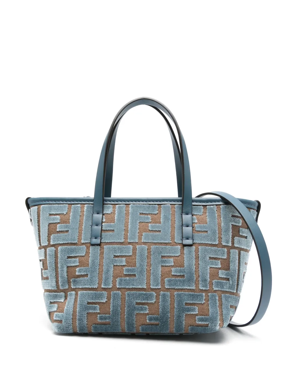 Сумка-тоут Roll размера мини FENDI, синий
Сумка-тоут Roll размера мини FENDI, синий