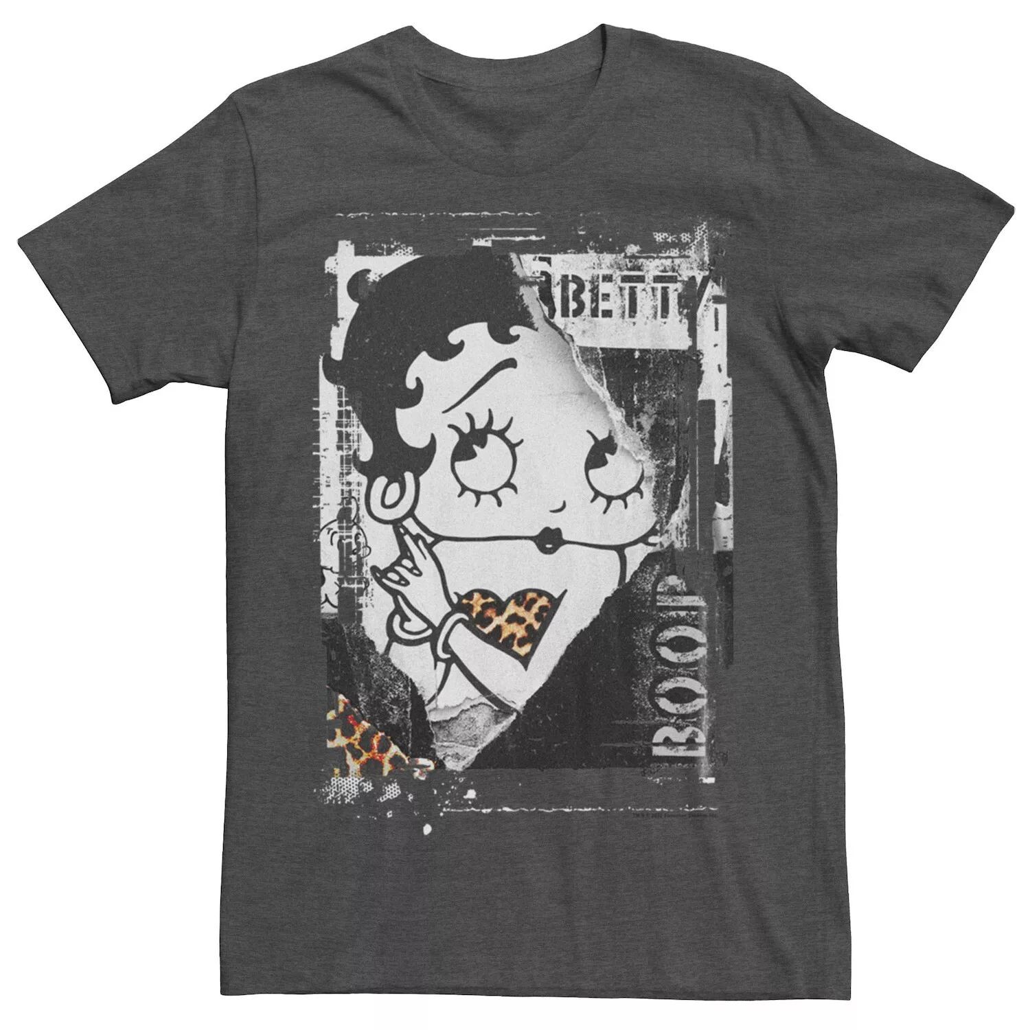 Мужская футболка с животным принтом Betty Boop Licensed Character
Мужская футболка с животным принтом Betty Boop Licensed Character