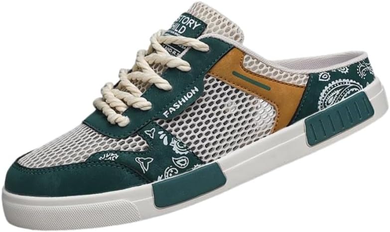 Большие мужские дышащие спортивные кроссовки из сетки - шнуровка с резиновой подошвой для комфорта и повседневной носки на улице Fusecottc, зеленый
Большие мужские дышащие спортивные кроссовки из сетки - шнуровка с резиновой подошвой для комфорта и повседневной носки на улице Fusecottc, зеленый