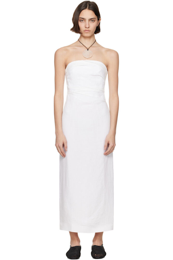 Белое платье-миди Sabella TOVE
Белое платье-миди Sabella TOVE