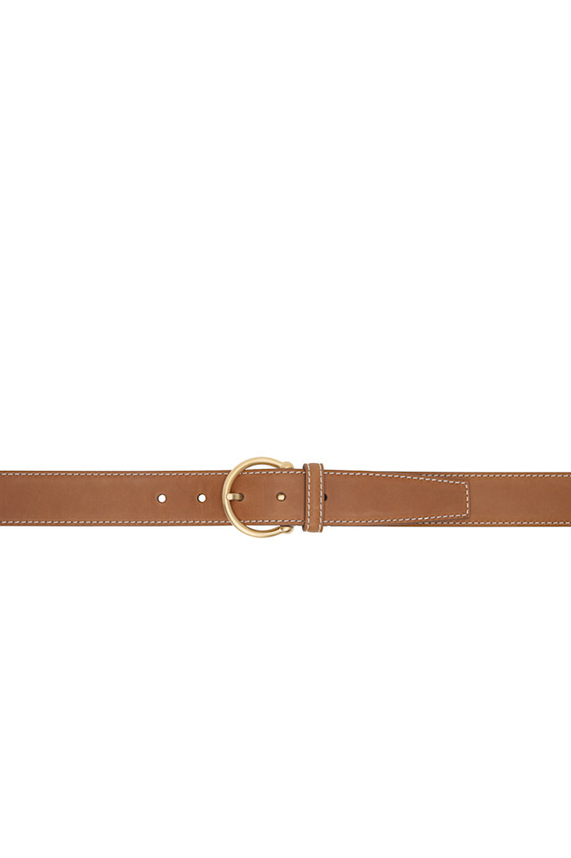 Ремень с круглой пряжкой и фактурой под гальку Thom Browne, цвет natural
Ремень с круглой пряжкой и фактурой под гальку Thom Browne, цвет natural