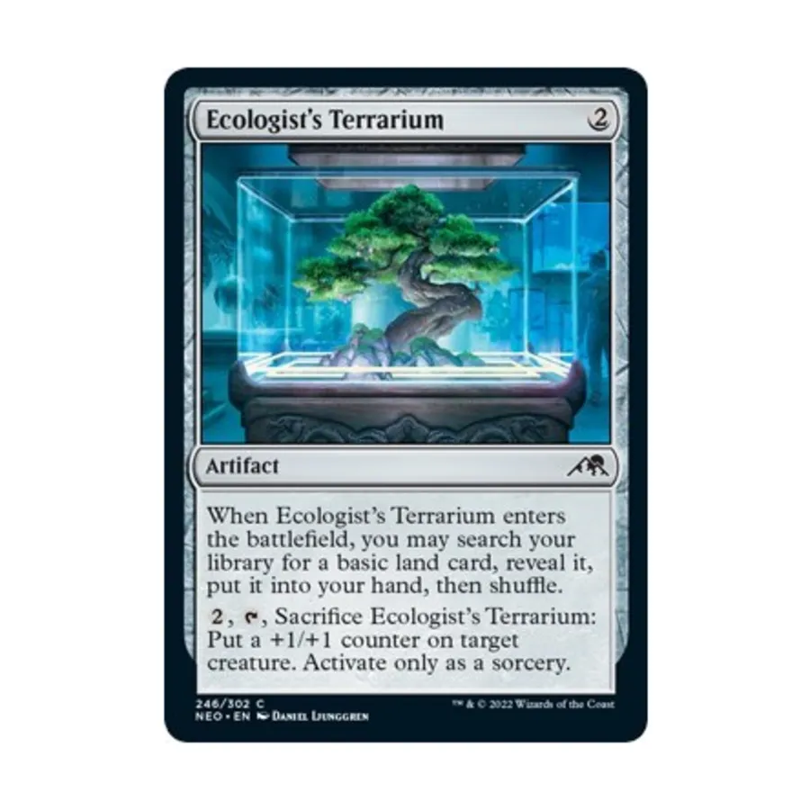 CCG Террариум эколога (C) (Фольга), MTG - Kamigawa : Neon Dynasty
CCG Террариум эколога (C) (Фольга), MTG - Kamigawa : Neon Dynasty