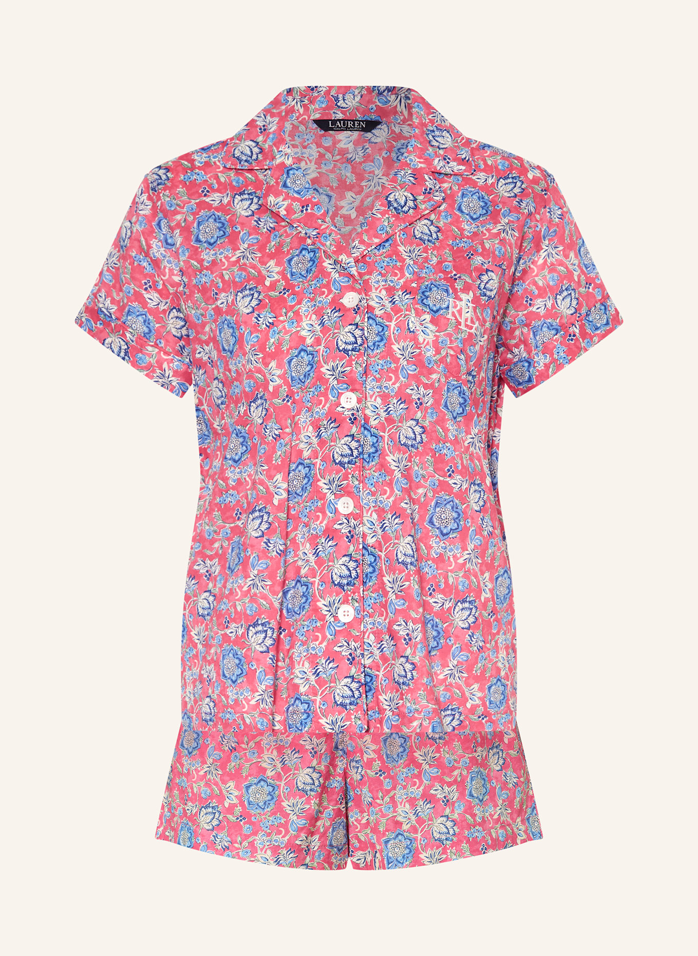 Короткая пижама Lauren Ralph Lauren, мультиколор
Короткая пижама Lauren Ralph Lauren, мультиколор