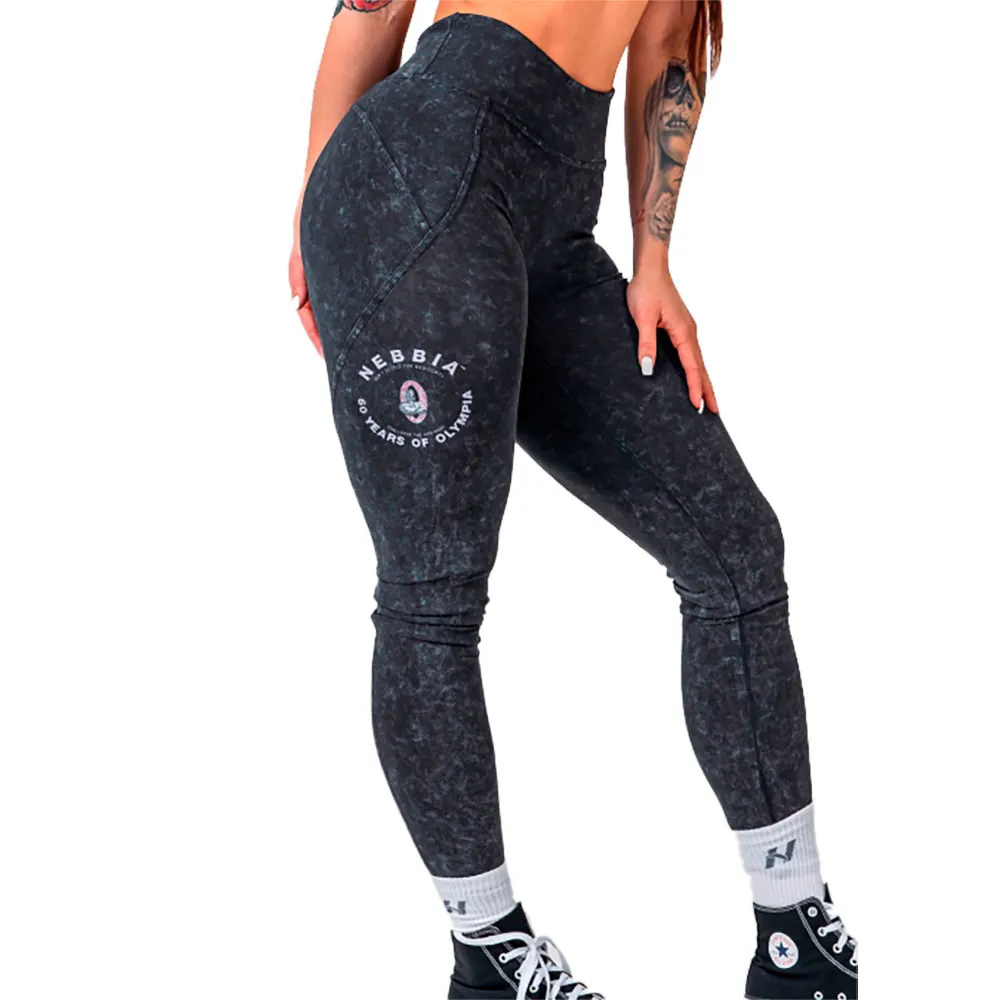 Леггинсы Nebbia Washed high waisted gym warrior 776, черный
Леггинсы Nebbia Washed high waisted gym warrior 776, черный