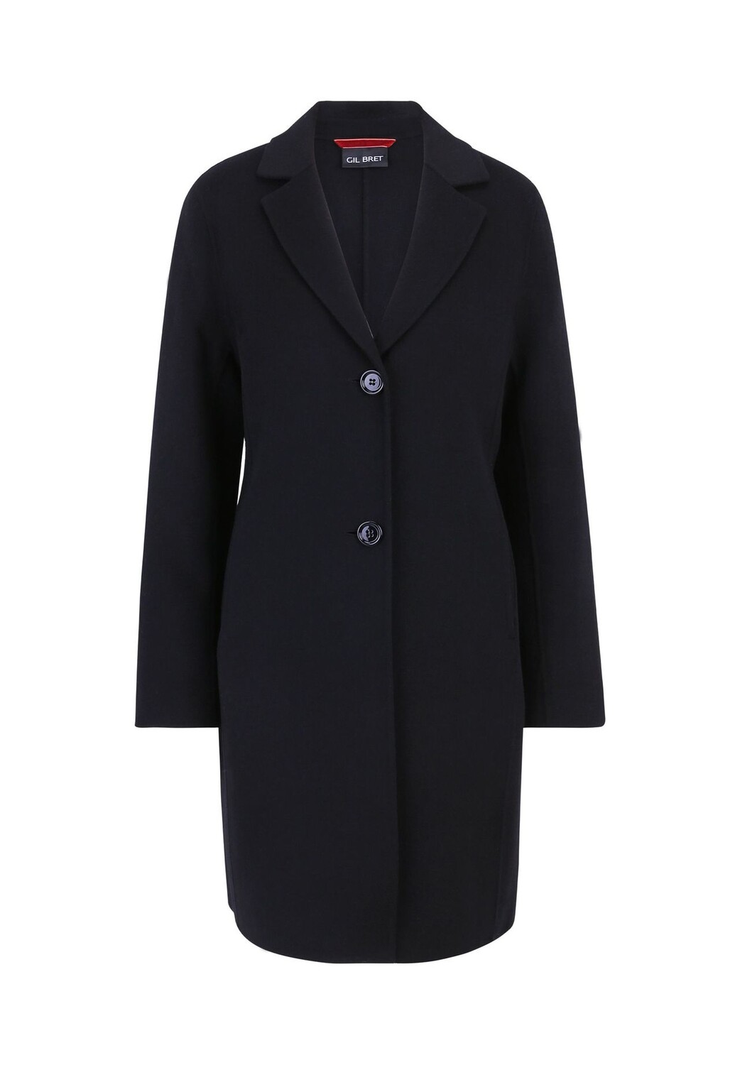Шерстяное пальто с воротником с лацканами GIL BRET, черный
Шерстяное пальто с воротником с лацканами GIL BRET, черный