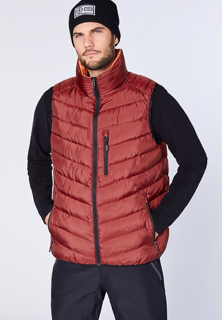 Жилет PADDED REGULAR FIT Chiemsee, коричневый 
Жилет PADDED REGULAR FIT Chiemsee, коричневый