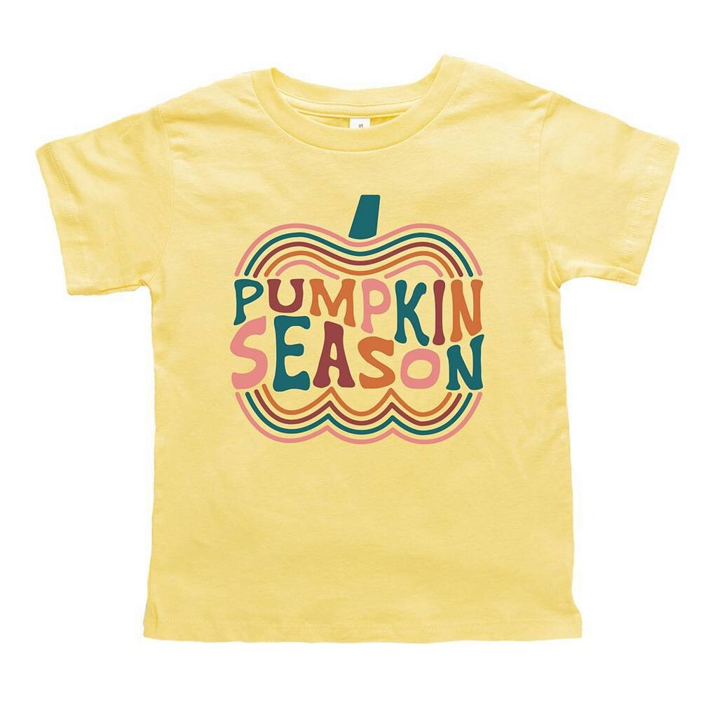 Футболка с короткими рукавами и рисунком для малышей в стиле ретро «Тыквенный сезон» The Juniper Shop, желтый
Футболка с короткими рукавами и рисунком для малышей в стиле ретро «Тыквенный сезон» The Juniper Shop, желтый