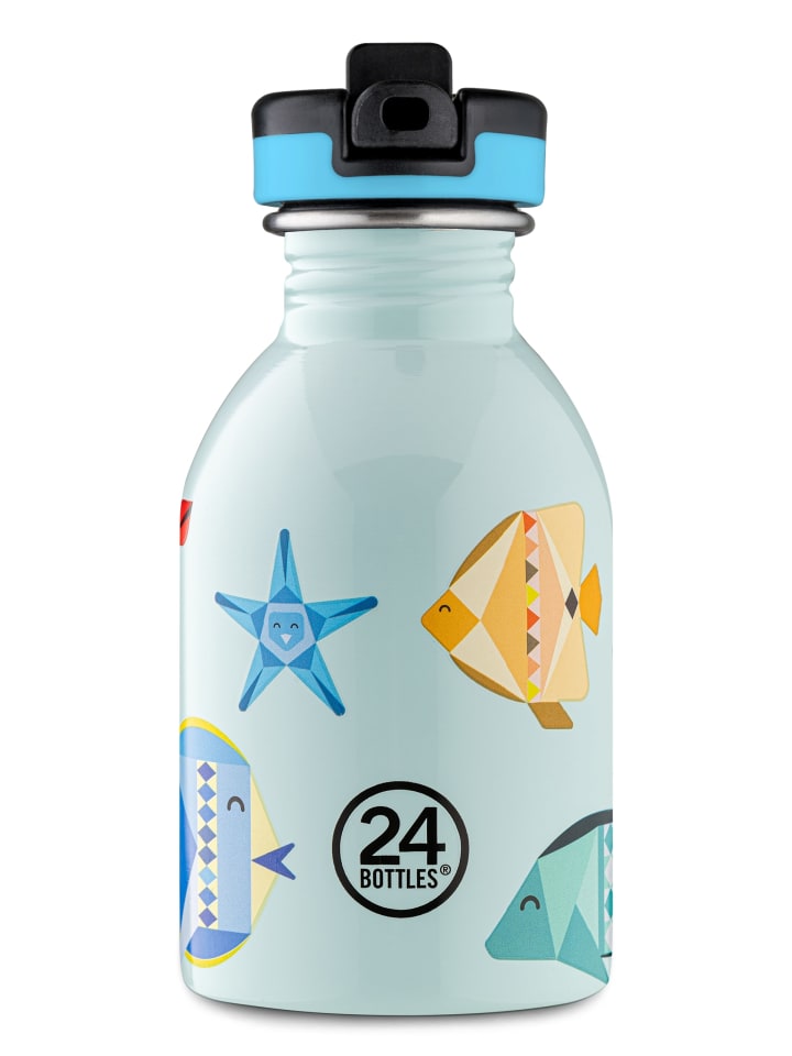 24Bottles Детская бутылка для питья из нержавеющей стали "Морские друзья", 0,25 л, синего цвета
24Bottles Детская бутылка для питья из нержавеющей стали "Морские друзья", 0,25 л, синего цвета