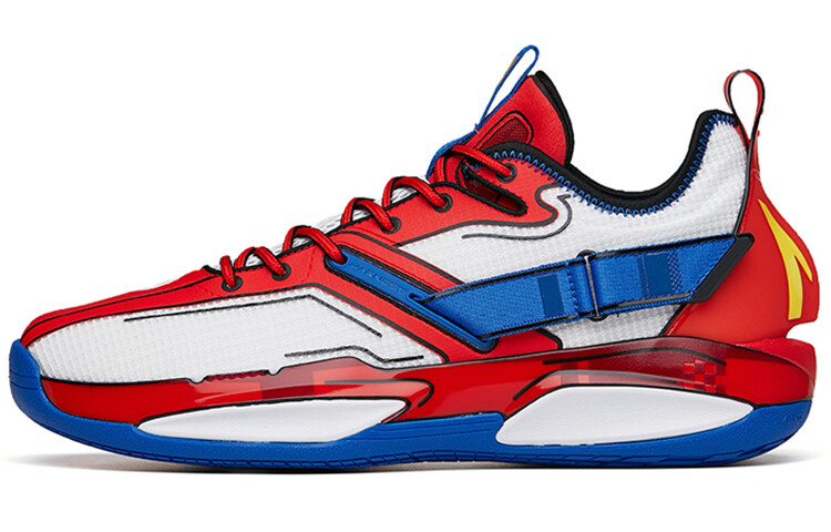 Баскетбольные кроссовки GH3 мужские низкие синие/белые/красные Anta
Баскетбольные кроссовки GH3 мужские низкие синие/белые/красные Anta