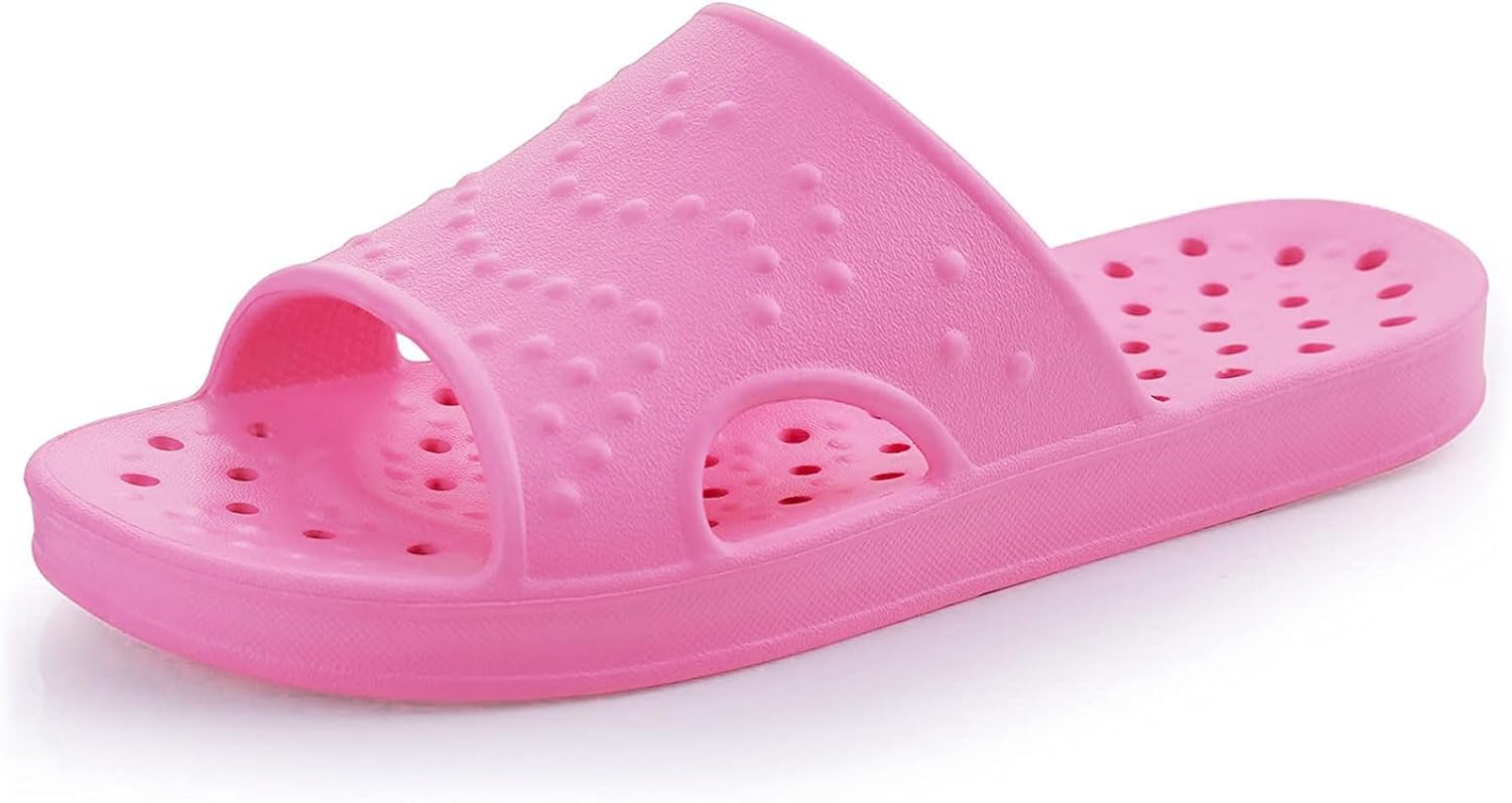 Женские и мужские шлепанцы shevalues с поддержкой свода стопы, быстро сохнущие, для бассейна, легкие пляжные сандалии с дренажными отверстиями, розовый
Женские и мужские шлепанцы shevalues с поддержкой свода стопы, быстро сохнущие, для бассейна, легкие пляжные сандалии с дренажными отверстиями, розовый