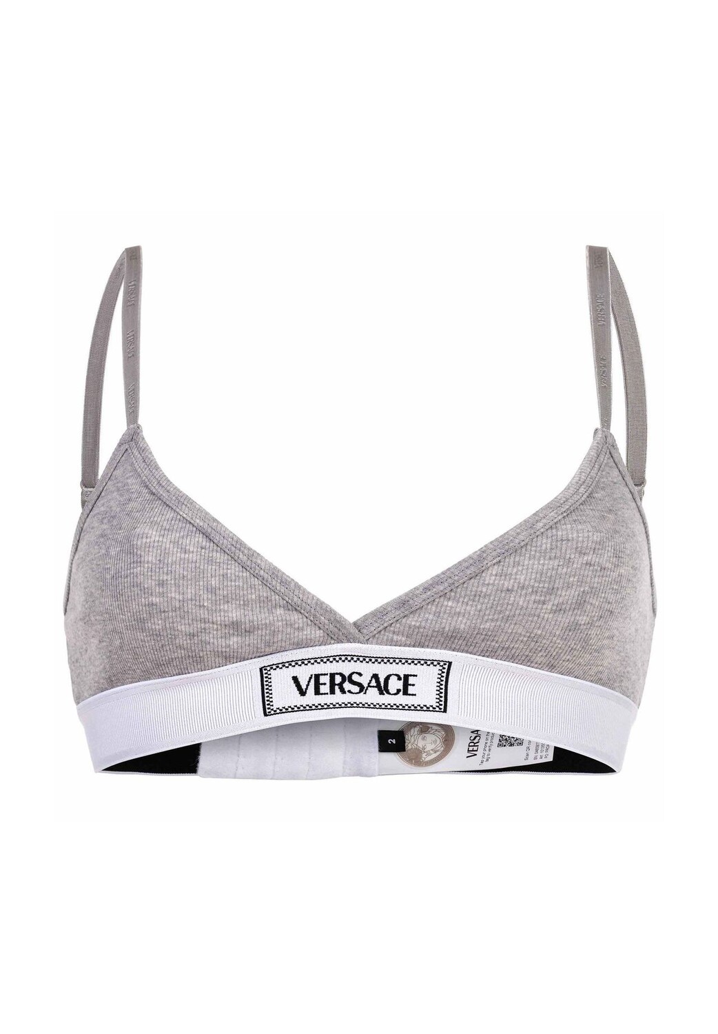 Женское бюстье RIB - треугольный бюстгальтер, трикотаж в рубчик, хлопок-стрейч VERSACE, серый
Женское бюстье RIB - треугольный бюстгальтер, трикотаж в рубчик, хлопок-стрейч VERSACE, серый