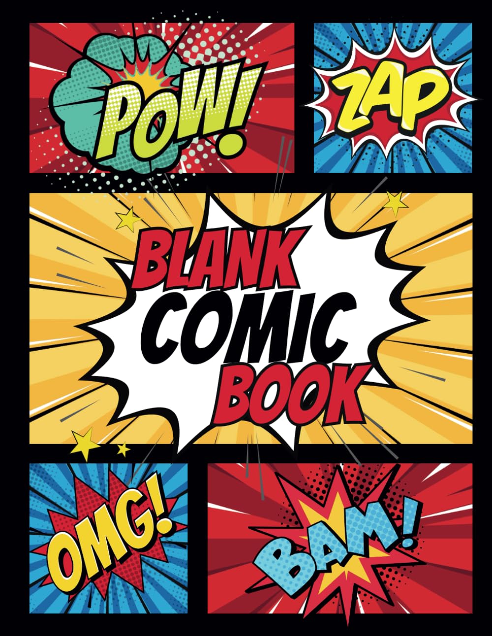 Blank Comic Book: comic theme blank book (Independently published)
Blank Comic Book: comic theme blank book (Independently published)