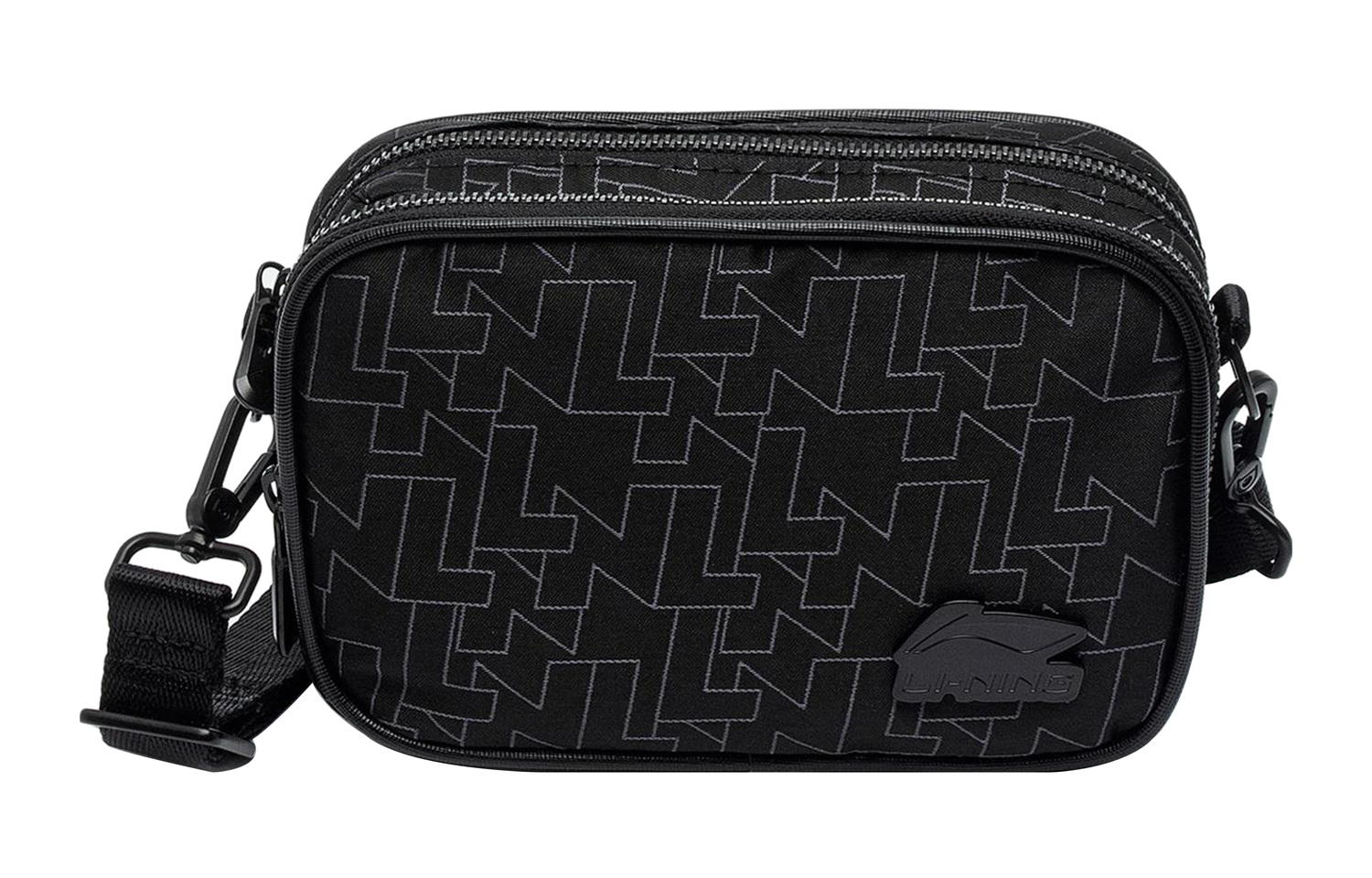 LINING Сумка через плечо спортивная унисекс черная
LINING Сумка через плечо спортивная унисекс черная
