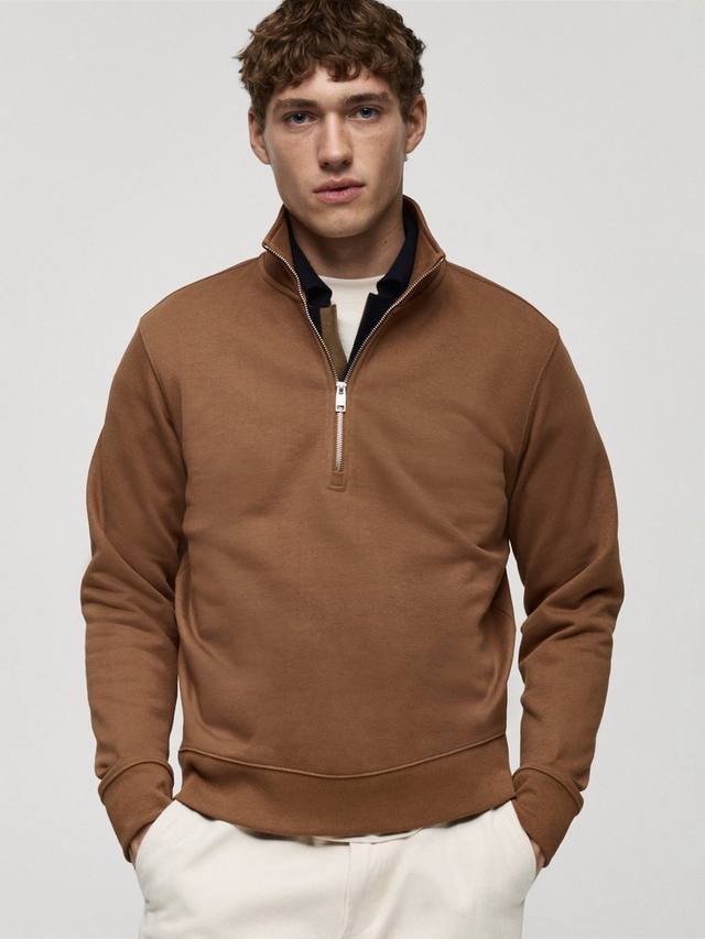 Полузастёгивающийся худи Mango, Medium Brown
Полузастёгивающийся худи Mango, Medium Brown