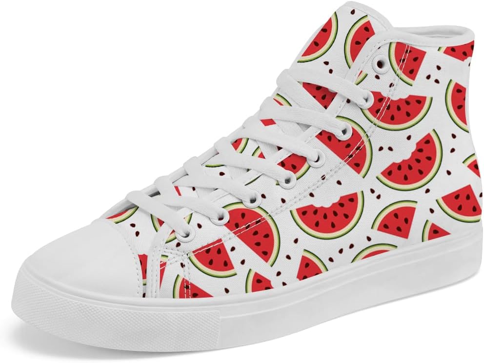 Кеды на высокой подошве chebing с принтом арбуза, высокие сандалии на шнуровке, повседневная обувь для женщин и мужчин, белый
Кеды на высокой подошве chebing с принтом арбуза, высокие сандалии на шнуровке, повседневная обувь для женщин и мужчин, белый