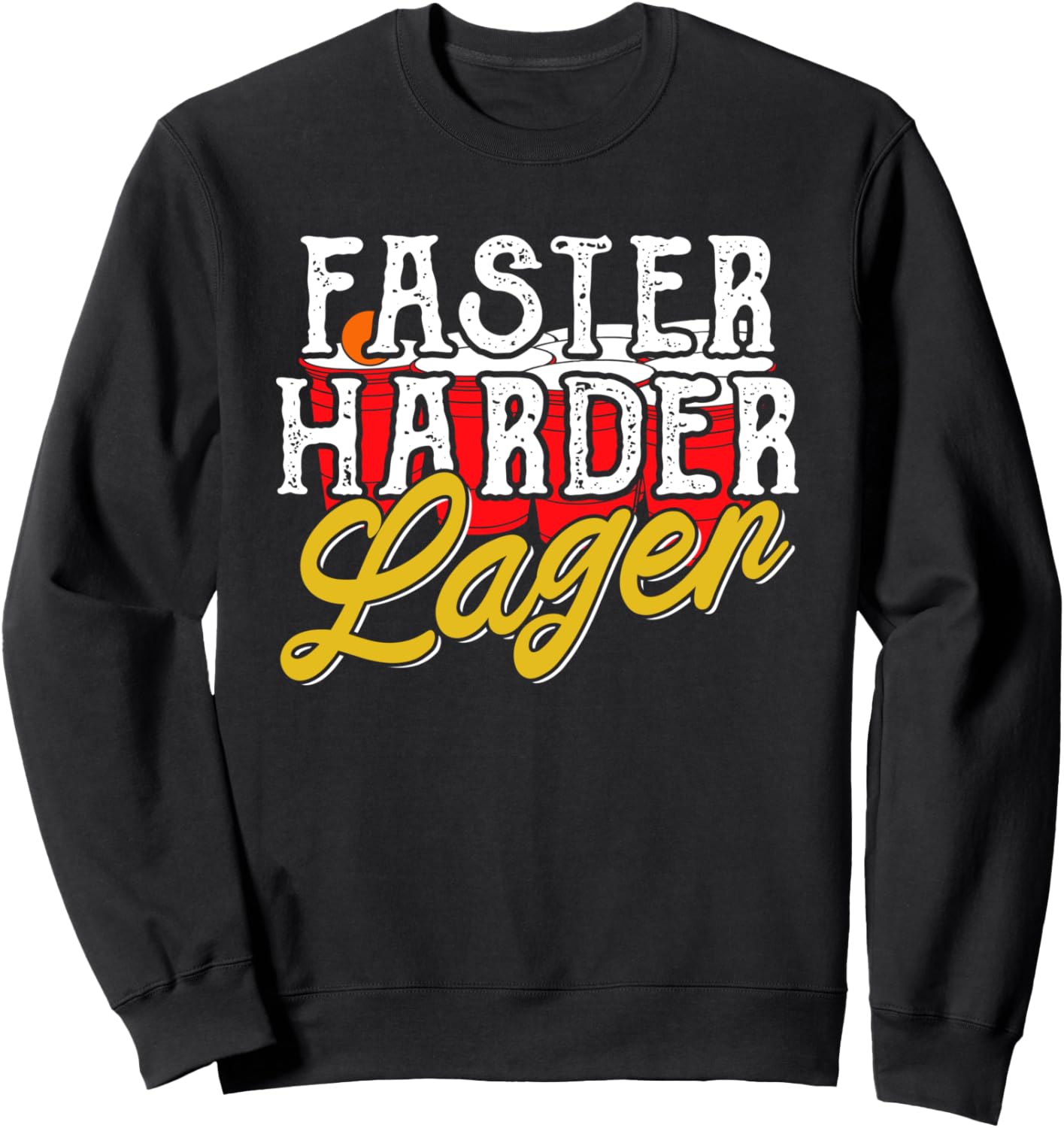 Толстовка с дизайном игры Быстрее, сильнее, лагер, пивной понг Beer Pong Designs For Drinking Games Party, черный
Толстовка с дизайном игры Быстрее, сильнее, лагер, пивной понг Beer Pong Designs For Drinking Games Party, черный