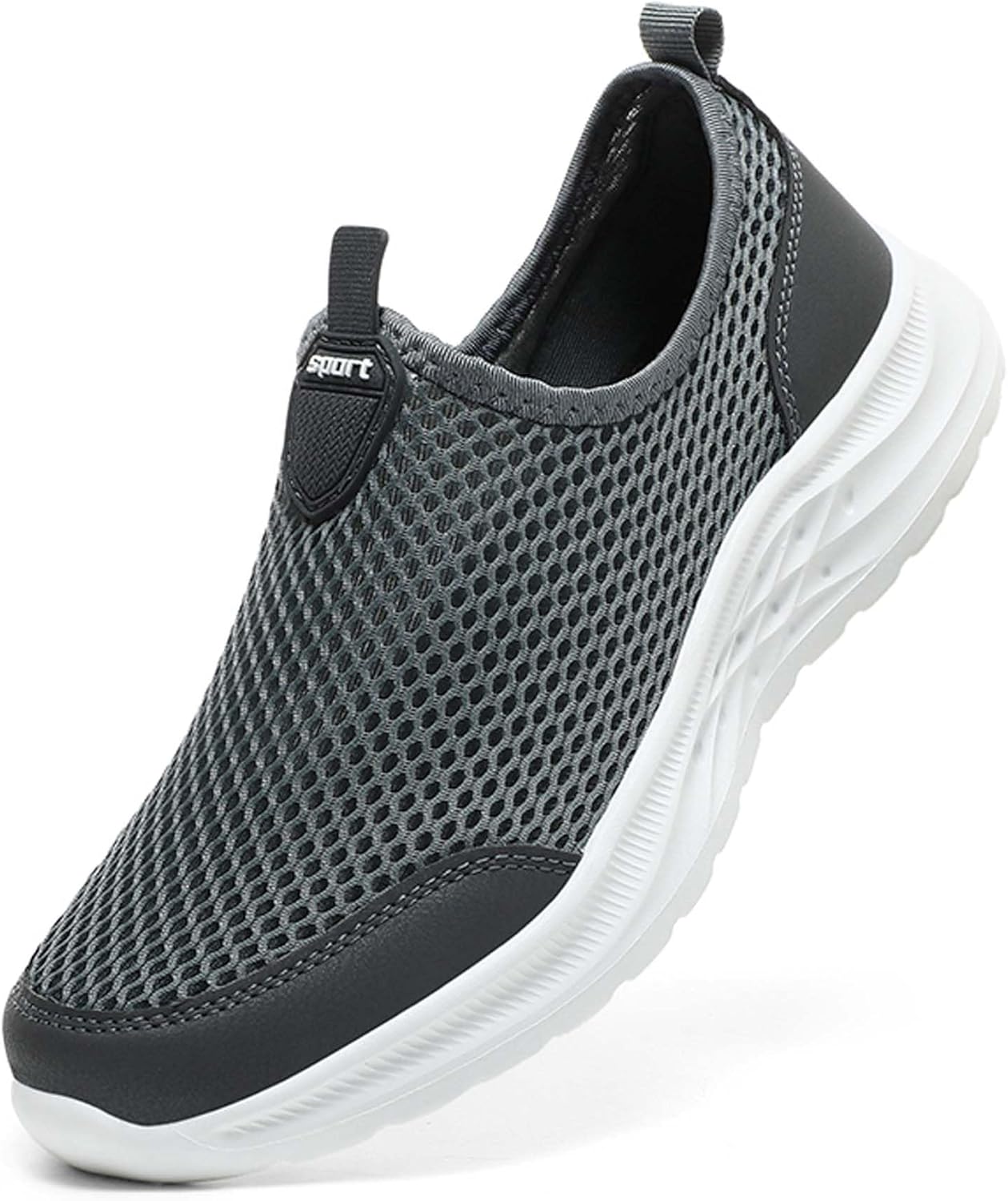 Легкие мужские кроссовки, дышащие кроссовки из сетки, босоножки для мужчин, прогулочные туфли для мужчин, кроссовки для дома и улицы Vtiao, серый
Легкие мужские кроссовки, дышащие кроссовки из сетки, босоножки для мужчин, прогулочные туфли для мужчин, кроссовки для дома и улицы Vtiao, серый