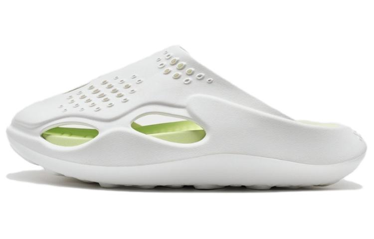 XTEP Закрытые тапочки мужские бело-зеленые, цвет White Green 
XTEP Закрытые тапочки мужские бело-зеленые, цвет White Green