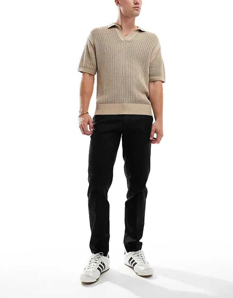 Элегантные облегающие брюки из льняной смеси черного цвета ASOS DESIGN
Элегантные облегающие брюки из льняной смеси черного цвета ASOS DESIGN