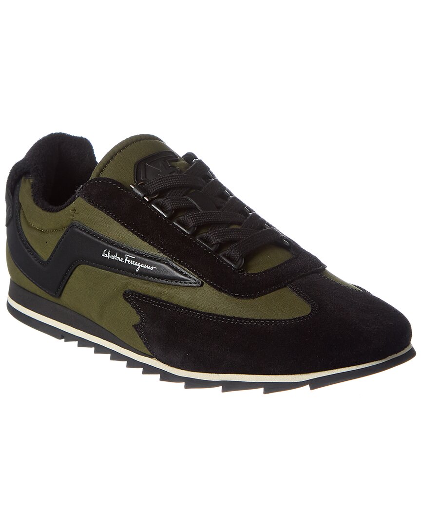 Кроссовки Ferragamo Resort из парусины и замши Salvatore Ferragamo
Кроссовки Ferragamo Resort из парусины и замши Salvatore Ferragamo