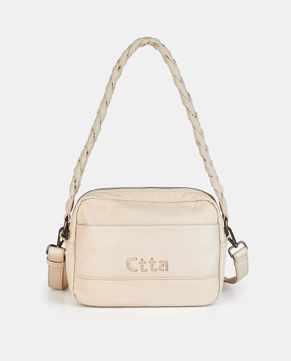 Сумка - Кроссбоди с логотипом Caminatta, бежевый
Сумка - Кроссбоди с логотипом Caminatta, бежевый