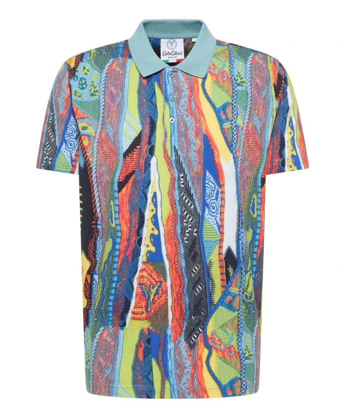 Рубашка поло с трикотажным принтом Carlo Colucci, мультиколор
Рубашка поло с трикотажным принтом Carlo Colucci, мультиколор