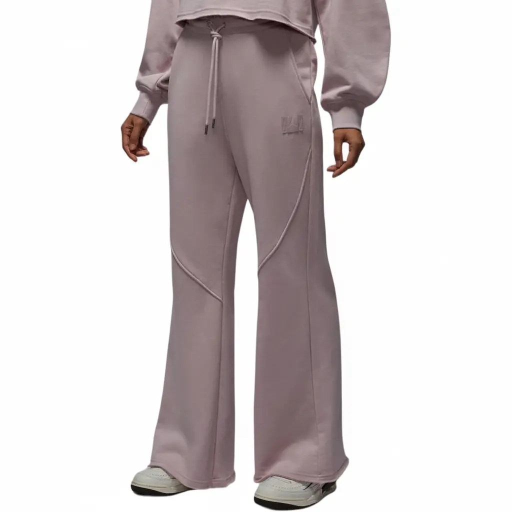 Jordan Повседневные брюки женские, розовые, средней длины, расклешенные
Jordan Повседневные брюки женские, розовые, средней длины, расклешенные