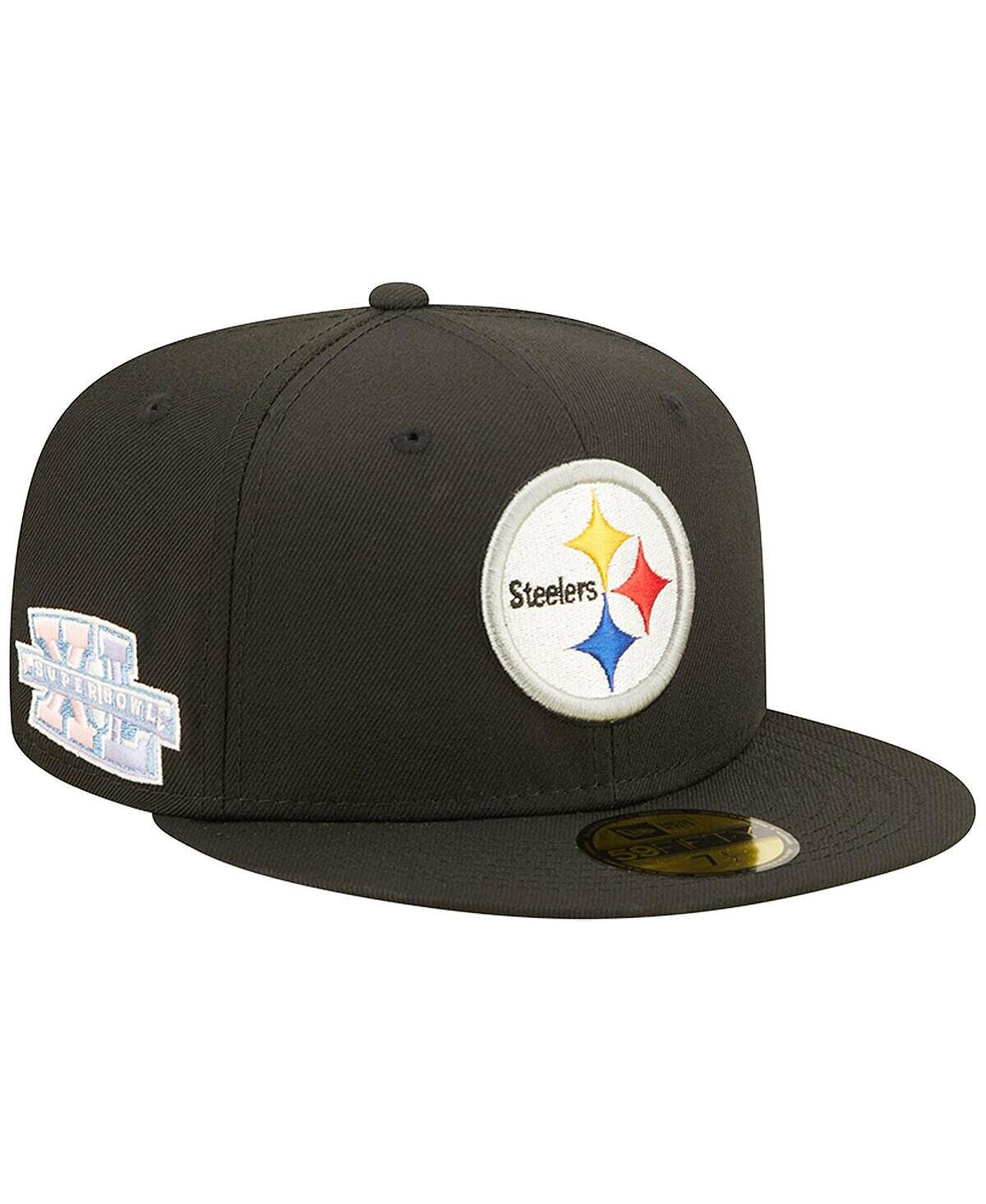 Мужская черная розовая толстовка Pittsburgh Steelers Super Bowl XL 59FIFTY, приталенная шляпа New Era
Мужская черная розовая толстовка Pittsburgh Steelers Super Bowl XL 59FIFTY, приталенная шляпа New Era
