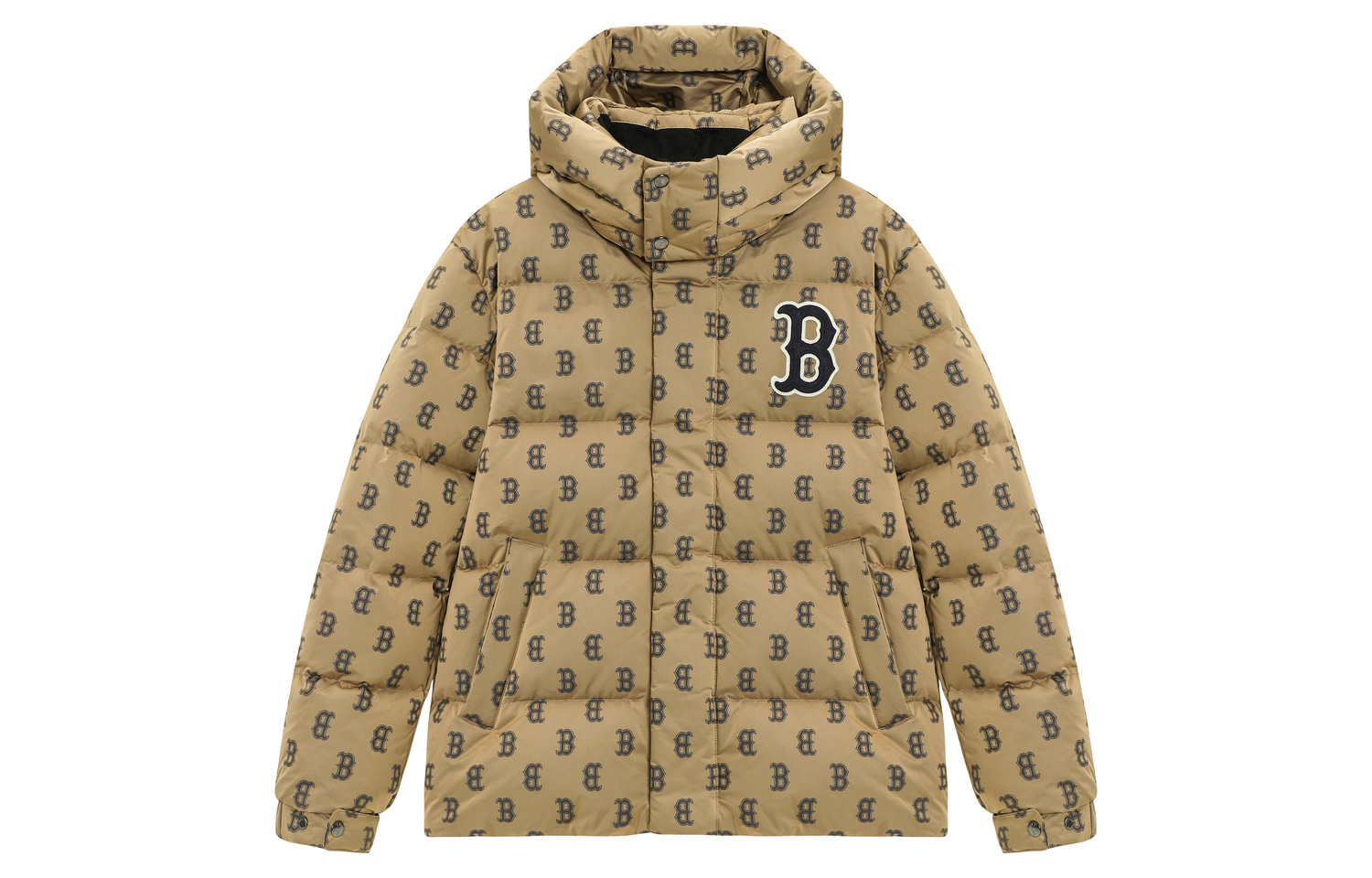 Пуховик унисекс бежево-желтый MLB
Пуховик унисекс бежево-желтый MLB