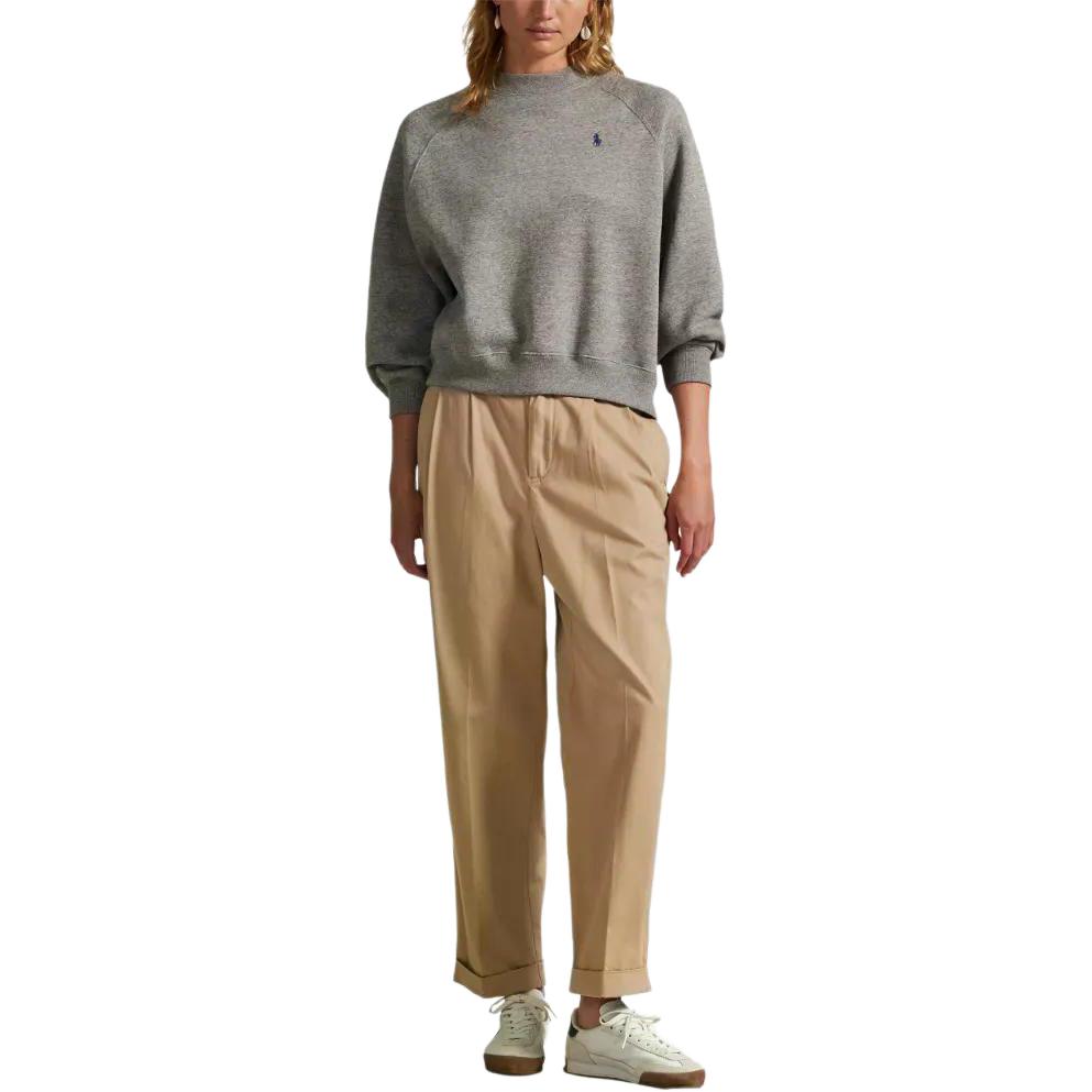 Толстовка с круглым вырезом и рукавами реглан Polo Ralph Lauren, серый
Толстовка с круглым вырезом и рукавами реглан Polo Ralph Lauren, серый