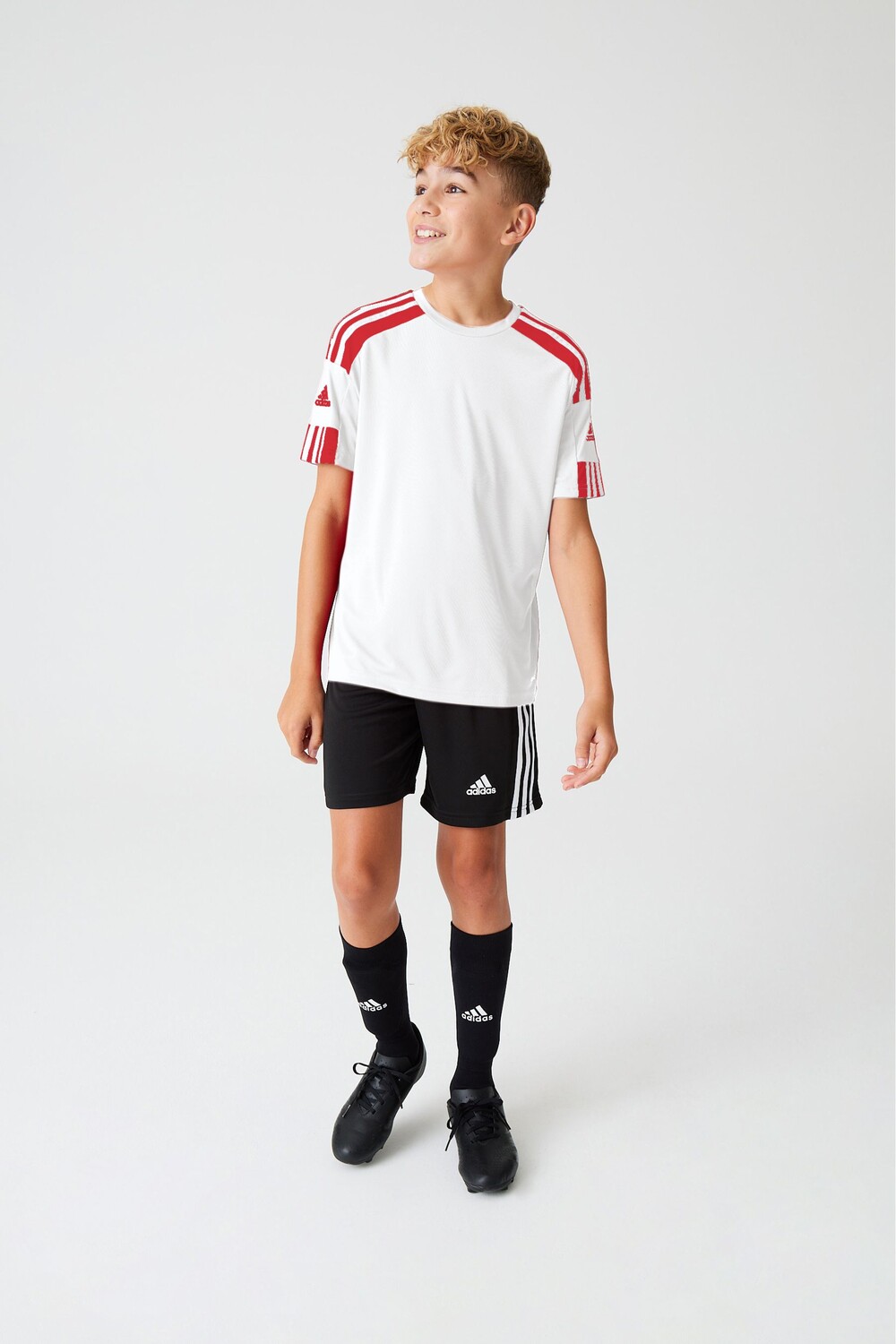 Футболка Squad 21 из джерси Adidas, белый 
Футболка Squad 21 из джерси Adidas, белый