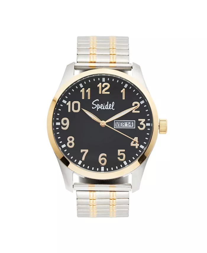 Мужские часы Essential с браслетом Twist-O-Flex в двухцветном черном исполнении Speidel, мультиколор
Мужские часы Essential с браслетом Twist-O-Flex в двухцветном черном исполнении Speidel, мультиколор