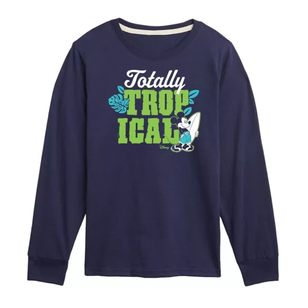 Футболка с длинным рукавом для мальчиков 8-20 лет "Микки Маус" в тропическом стиле Disney, синий
Футболка с длинным рукавом для мальчиков 8-20 лет "Микки Маус" в тропическом стиле Disney, синий