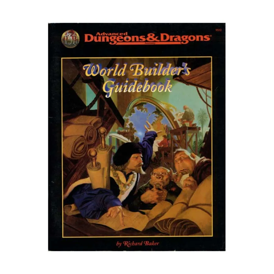 World Builder's Guidebook, Advanced Dungeons & Dragons (2nd Edition) - Sourcebooks, мягкая обложка
World Builder's Guidebook, Advanced Dungeons & Dragons (2nd Edition) - Sourcebooks, мягкая обложка