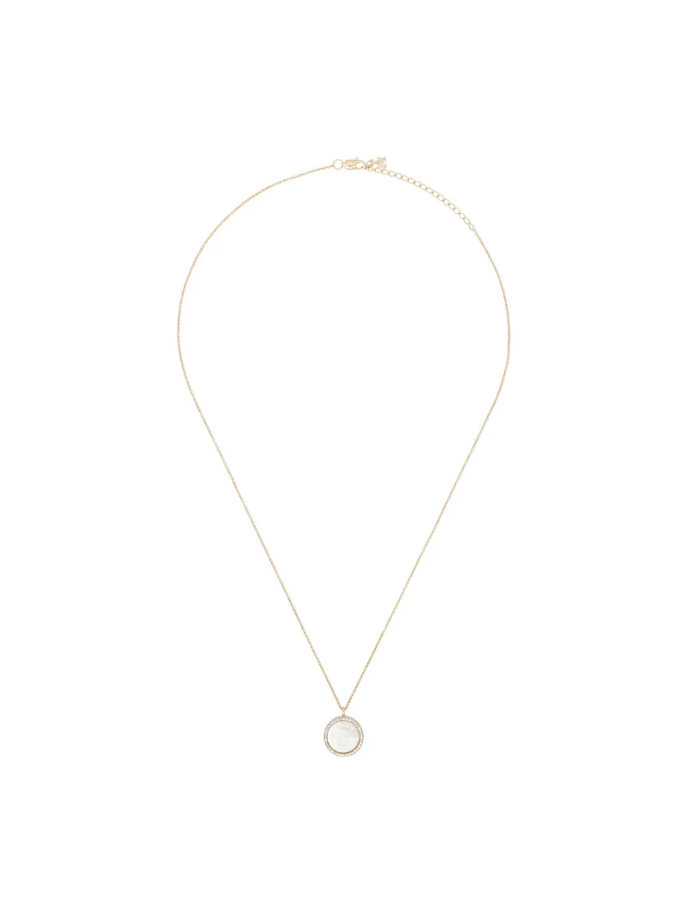 Колье из желтого золота с жемчугом и кристаллами Mateo, золотой 
Колье из желтого золота с жемчугом и кристаллами Mateo, золотой