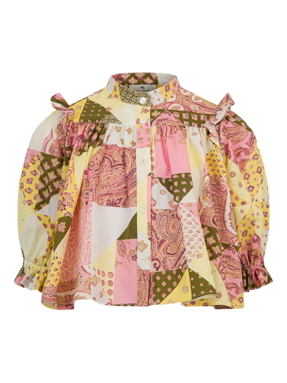 Рубашка в технике пэчворк ETRO KIDS, розовый
Рубашка в технике пэчворк ETRO KIDS, розовый