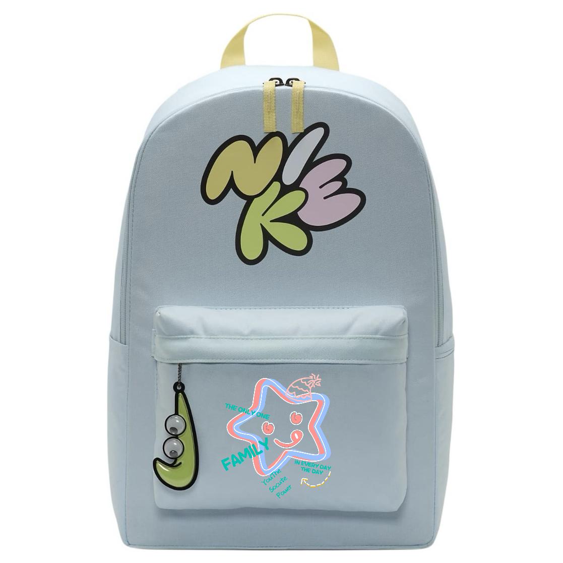 Nike Тканевый рюкзак женский ледниково-голубой и нежно-желтый и светло-лимонный, Multicolor Stars Graffiti
Nike Тканевый рюкзак женский ледниково-голубой и нежно-желтый и светло-лимонный, Multicolor Stars Graffiti