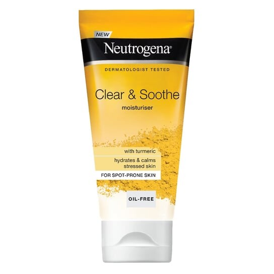 Крем для лица с куркумой 75мл Neutrogena Clear & Soothe
Крем для лица с куркумой 75мл Neutrogena Clear & Soothe